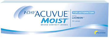 1-DAY ACUVUE® MOIST® for ASTIGMATISM product packshot