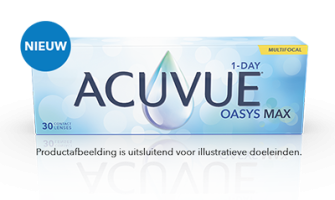 ACUVUE® OASYS MAX 1-Day MULTIFOCAL contactlenzen