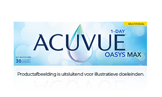 ACUVUE® OASYS MAX 1-Day MULTIFOCAL contactlenzen